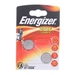 Set 2 baterii CR2016, Energizer 638711